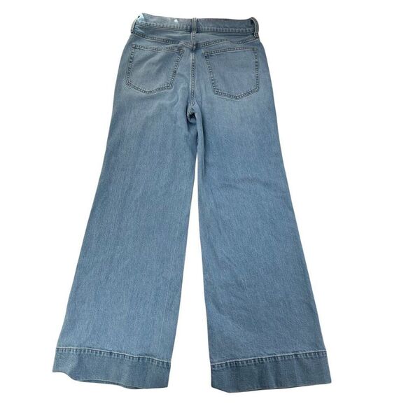 J. Crew '96 Denim Trouser Wide-Leg Flare Jeans Size 27 - Picture 7 of 9